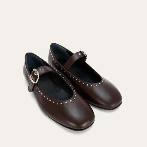  KEMERLİ TAŞLI HAKİKİ DERİ BABET