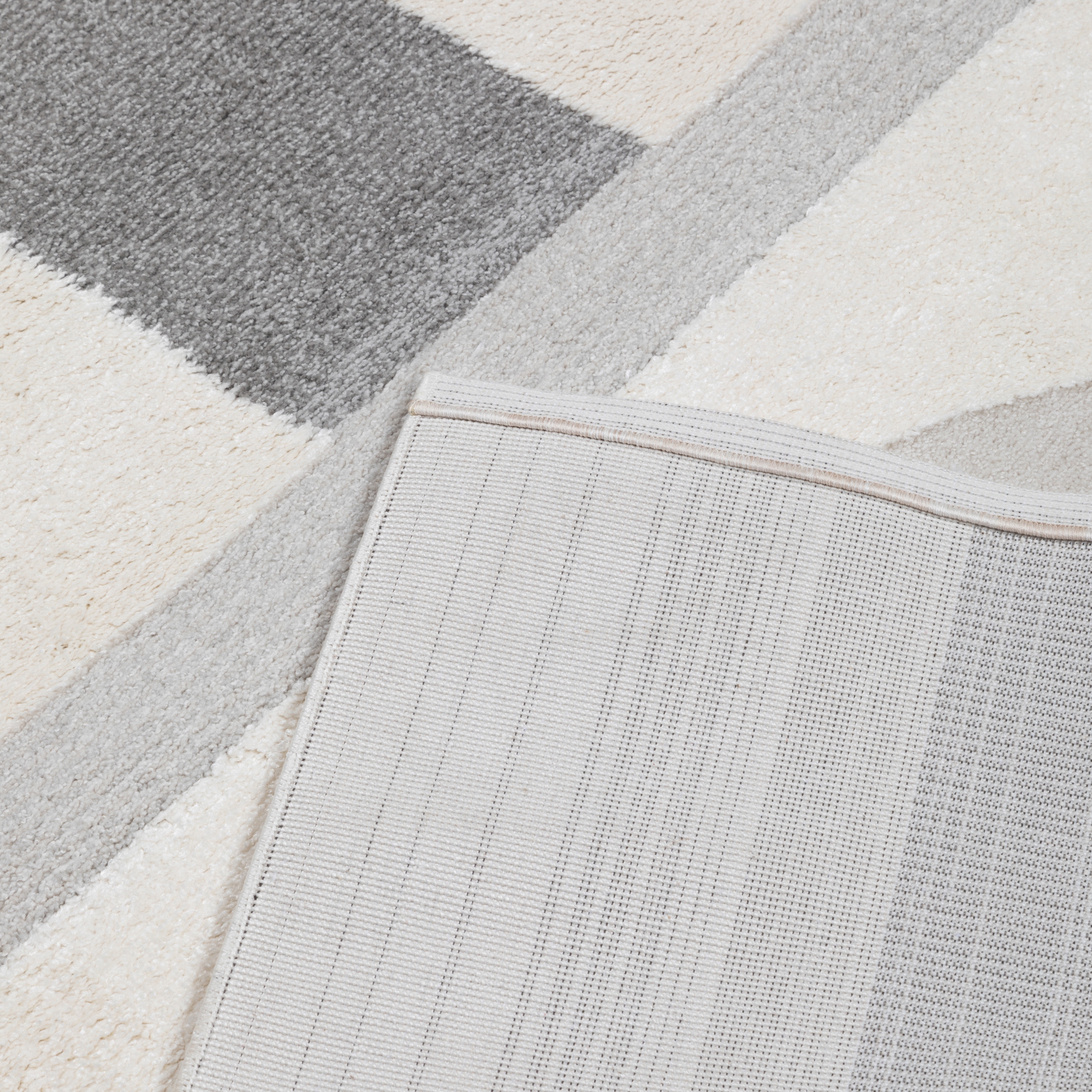 RIVA PATTERN HALI EKRU GRİ 160X230