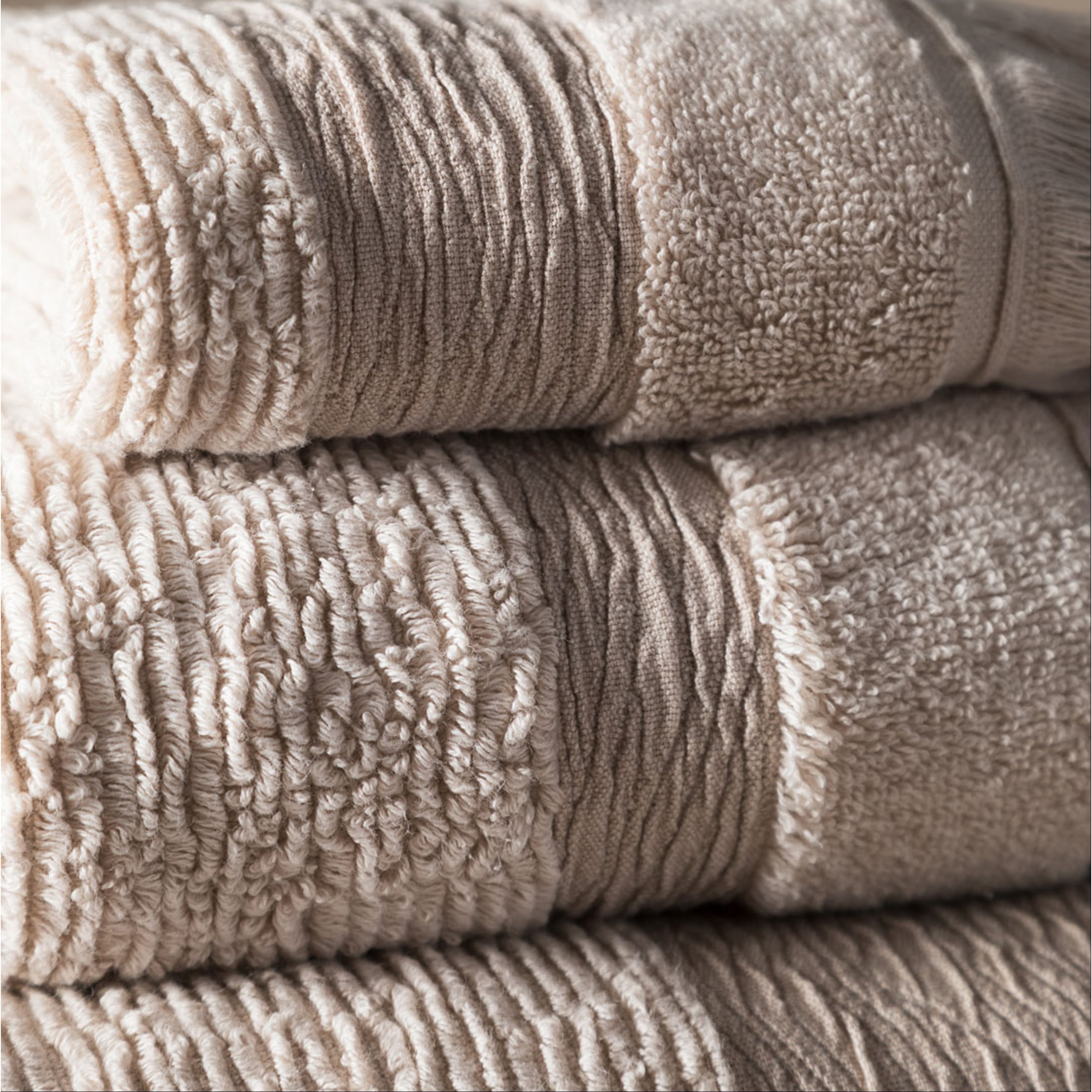 BORLA BEJ YÜZ HAVLUSU 50X80