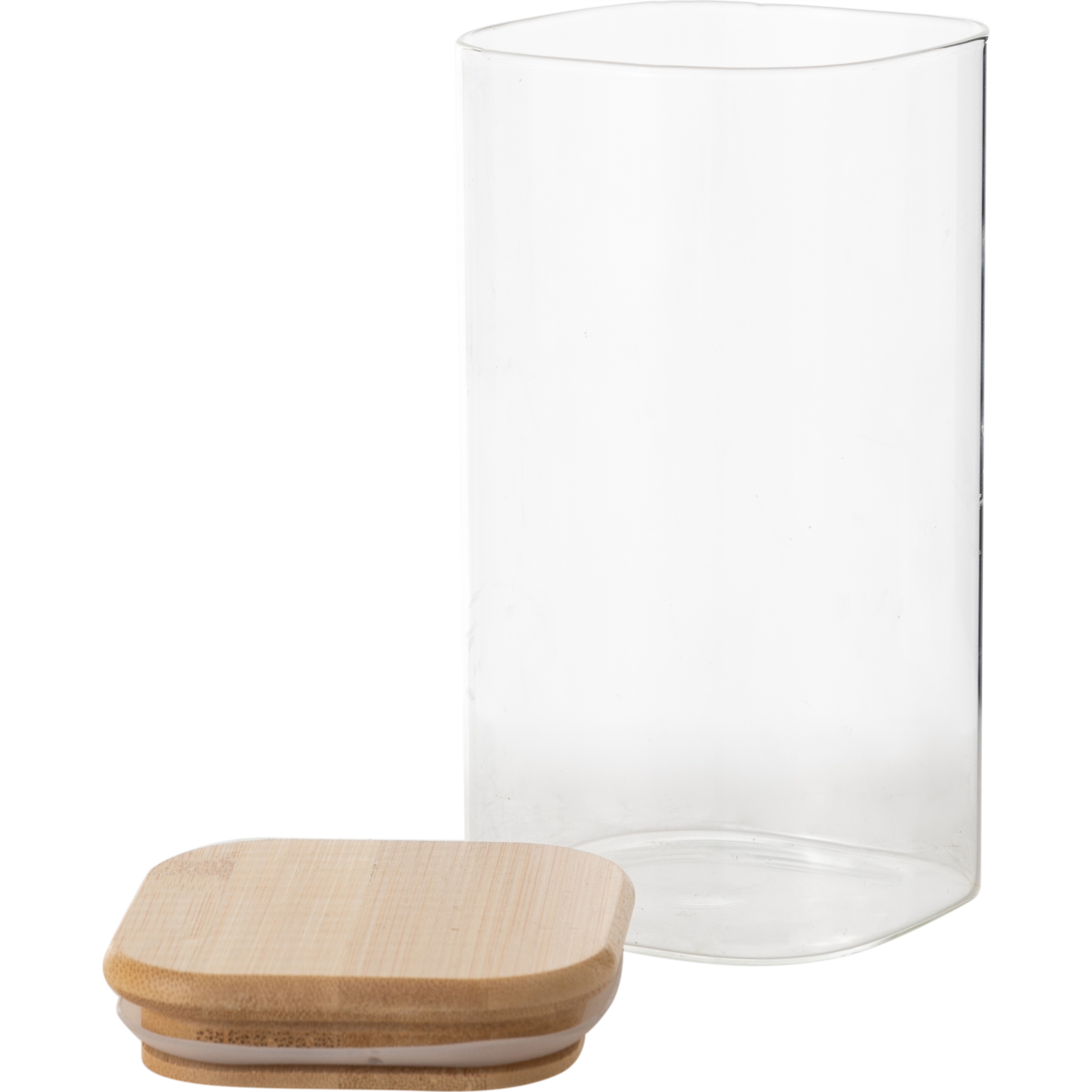 BOROSİLİKAT KARE KAVANOZ  800ML