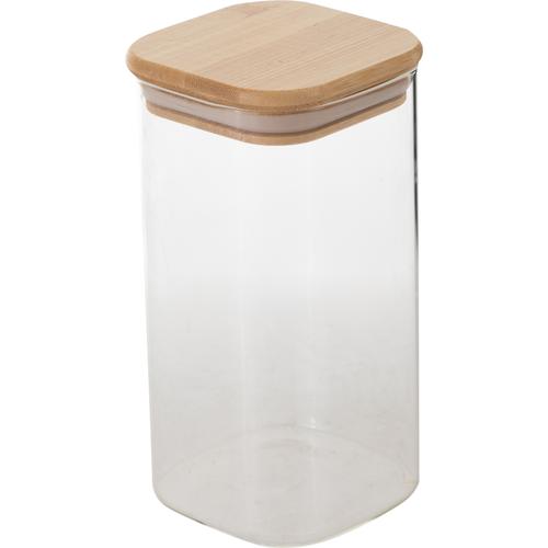  BOROSİLİKAT KARE KAVANOZ  800ML