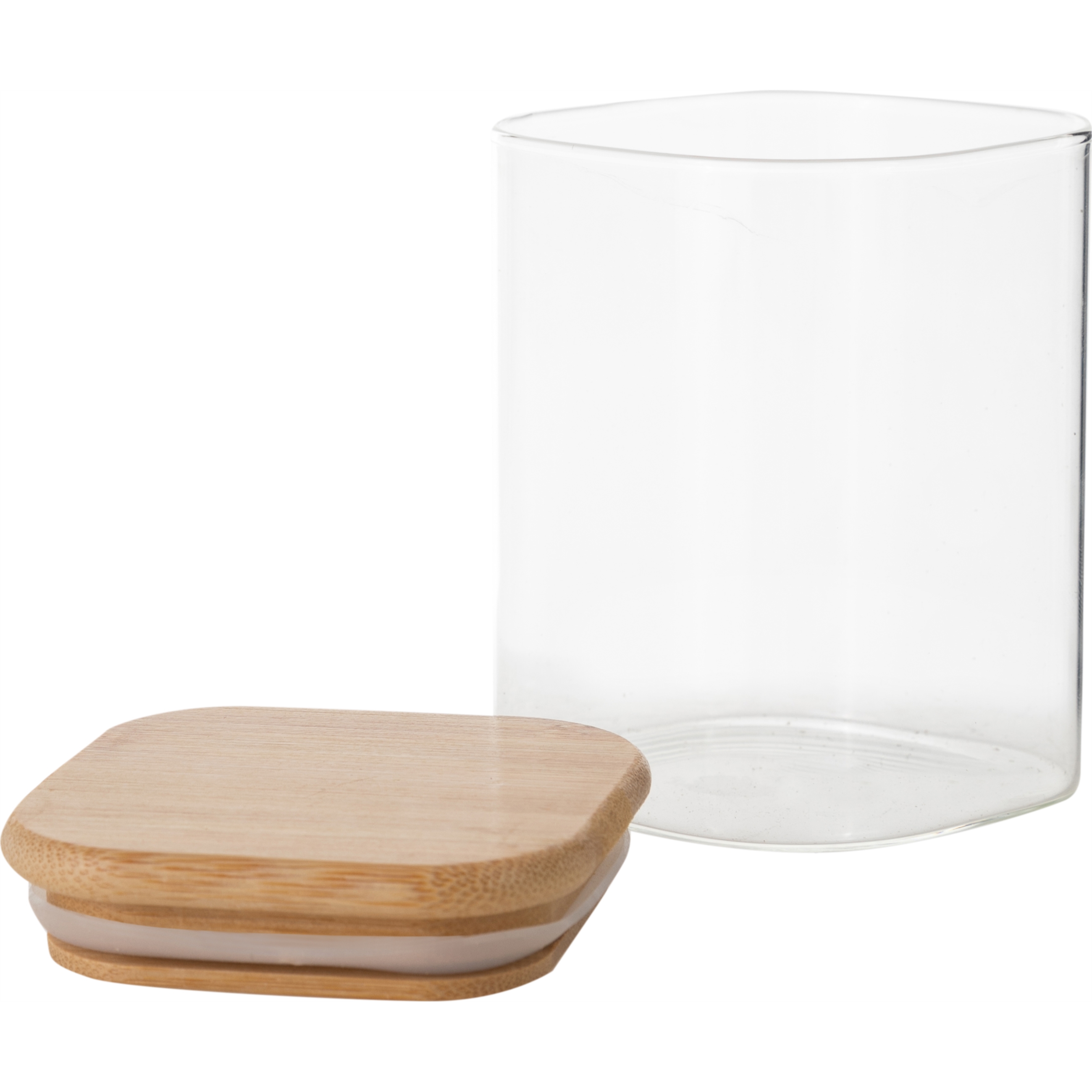 BOROSİLİKAT KARE KAVANOZ  500ML