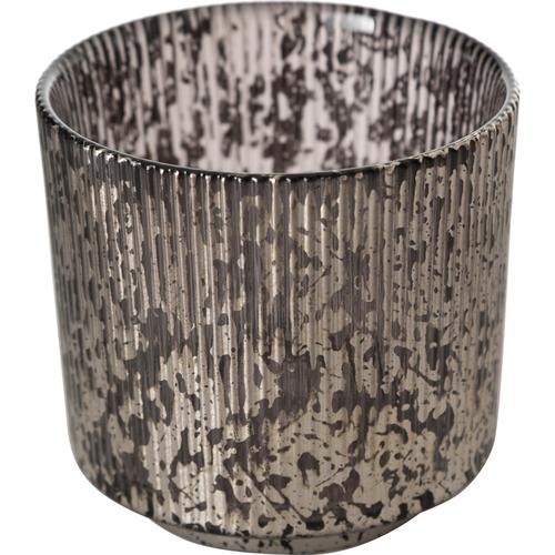  ANTIQUE ANTRASİT MUMLUK 10CM