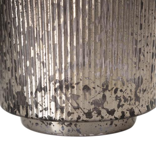  ANTIQUE ANTRASİT MUMLUK 10CM