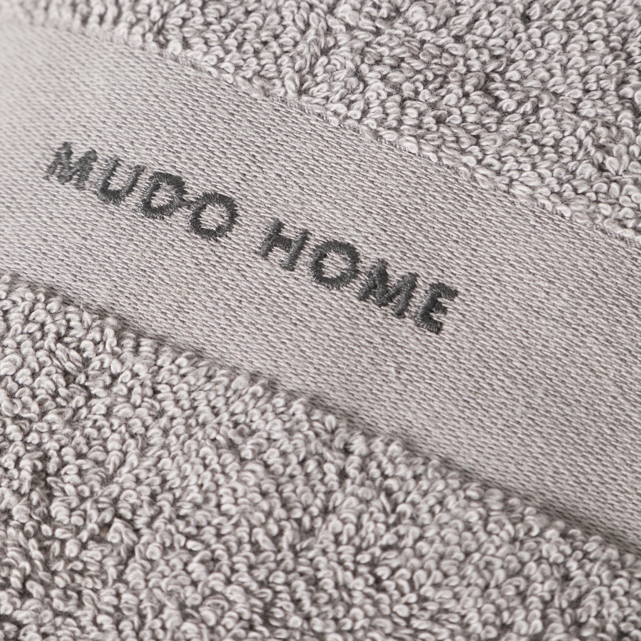 MUDO HOME GRİ YÜZ HAVLUSU 50X80