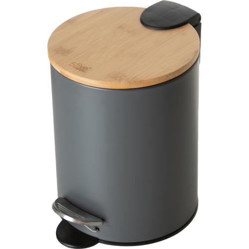  5FIVE BOHO ÇÖP KOVASI SİYAH 3 LT