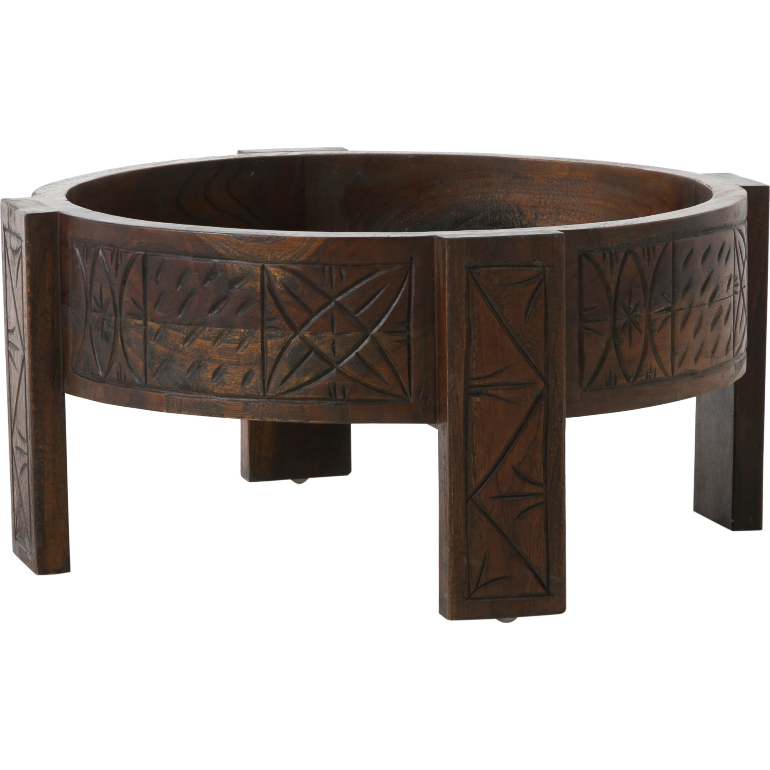 GUSTAVIA KAHVE SEHPASI KAHVERENGİ