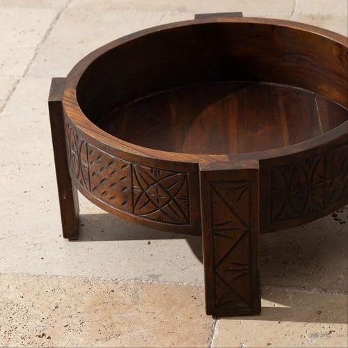  GUSTAVIA KAHVE SEHPASI KAHVERENGİ