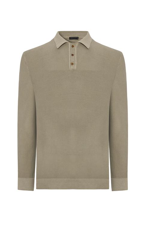  POLO YAKA TRİKO KAZAK