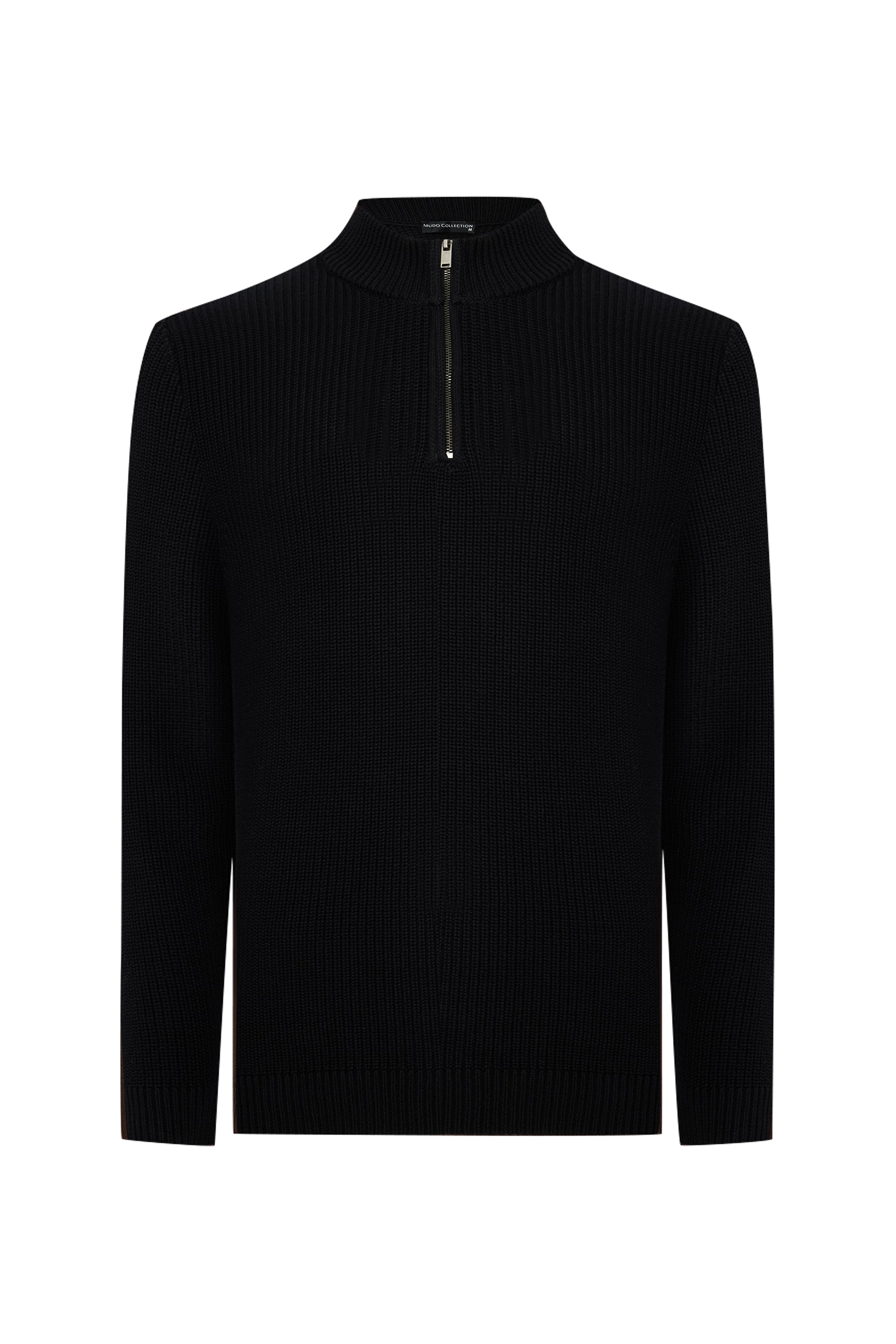 DİK YAKA REGULAR FIT KAZAK