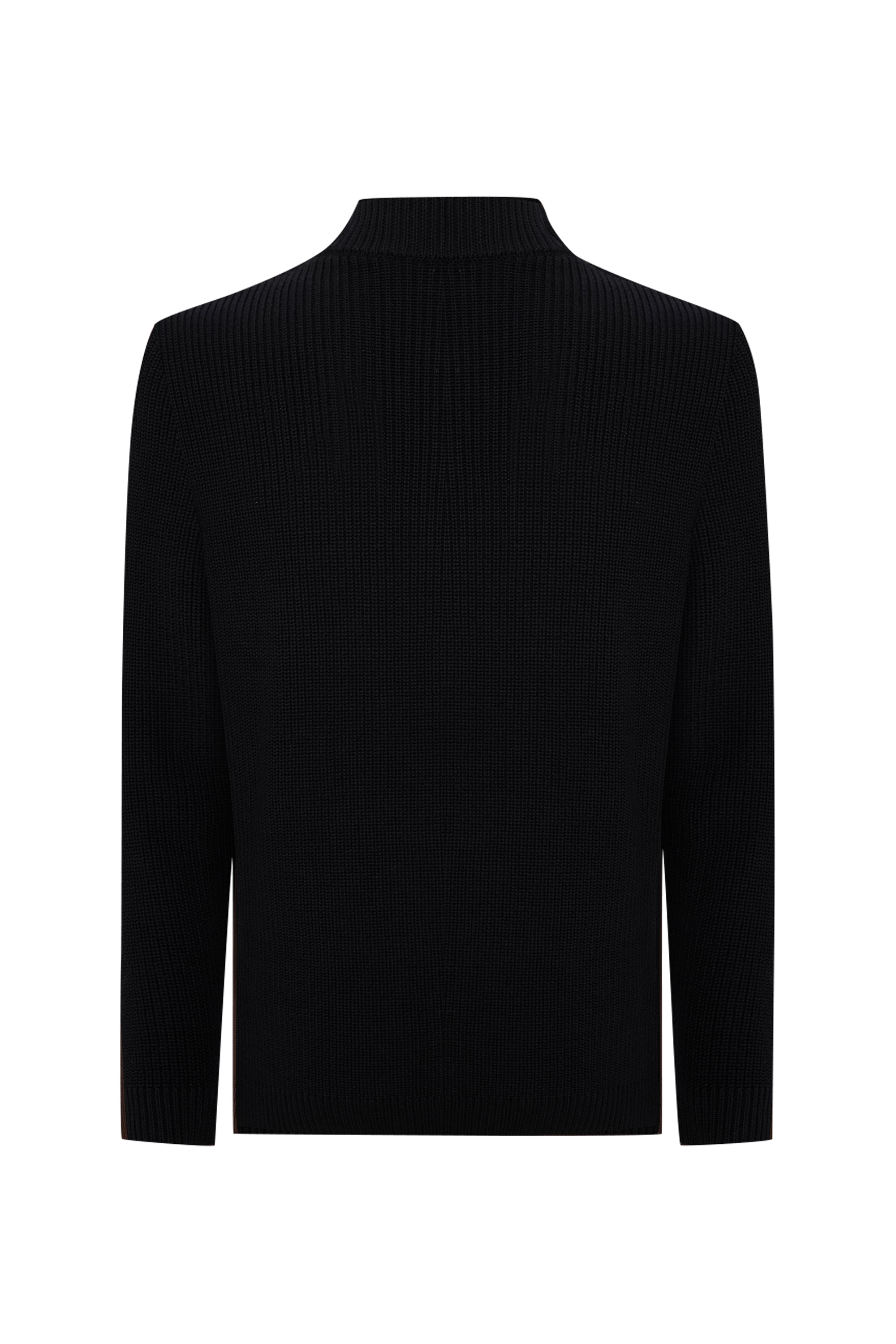 DİK YAKA REGULAR FIT KAZAK