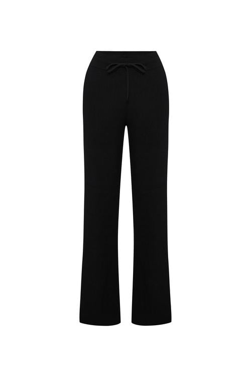 BELDEN BAĞLAMALI WIDE LEG PANTOLON