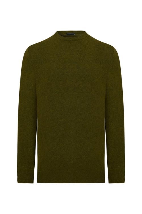 BİSİKLET YAKA REGULAR FIT KAZAK