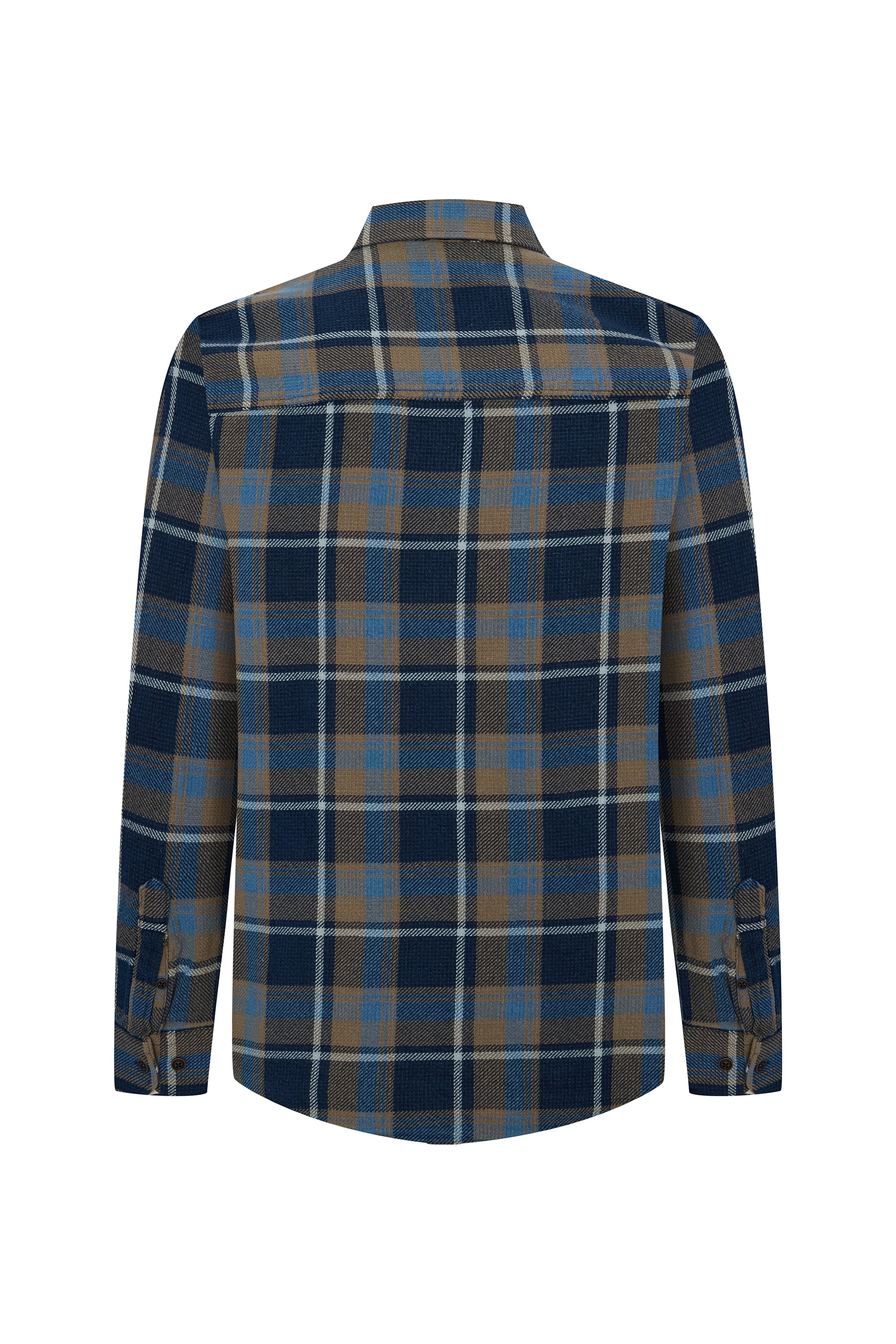 PAMUKLU EKOSELİ REGULAR FIT GÖMLEK