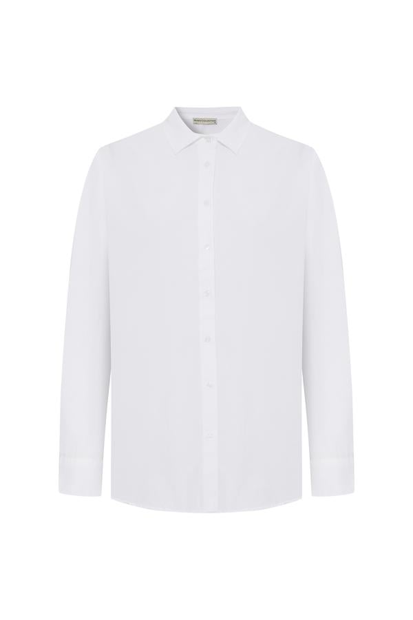 PAMUKLU OVERSIZE GÖMLEK