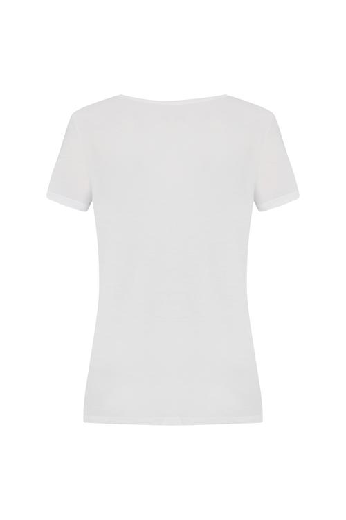  VİSKON BİSİKLET YAKA T-SHIRT