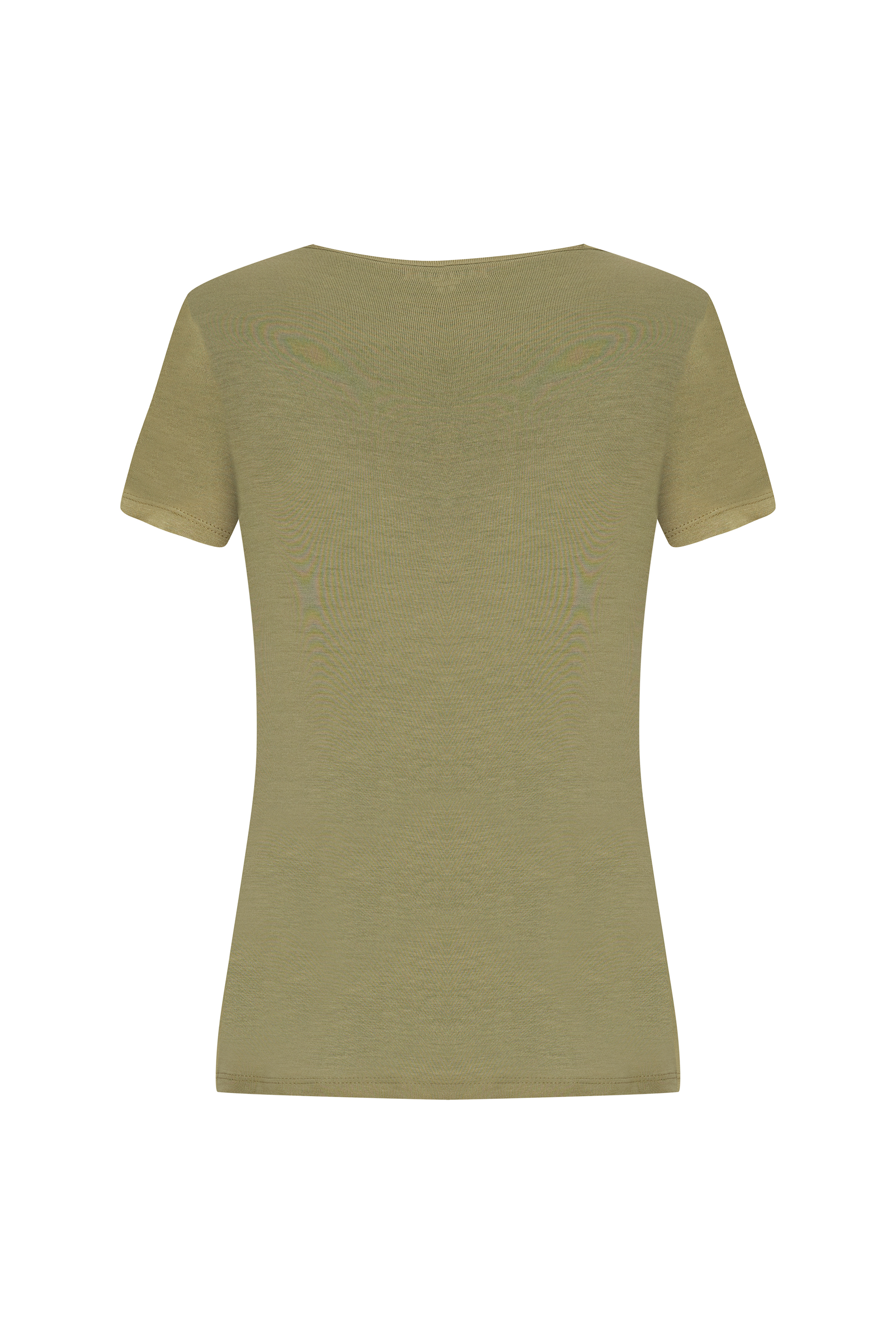 VİSKON BİSİKLET YAKA T-SHIRT