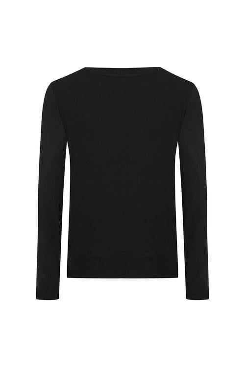  V YAKA UZUN KOLLU T-SHIRT