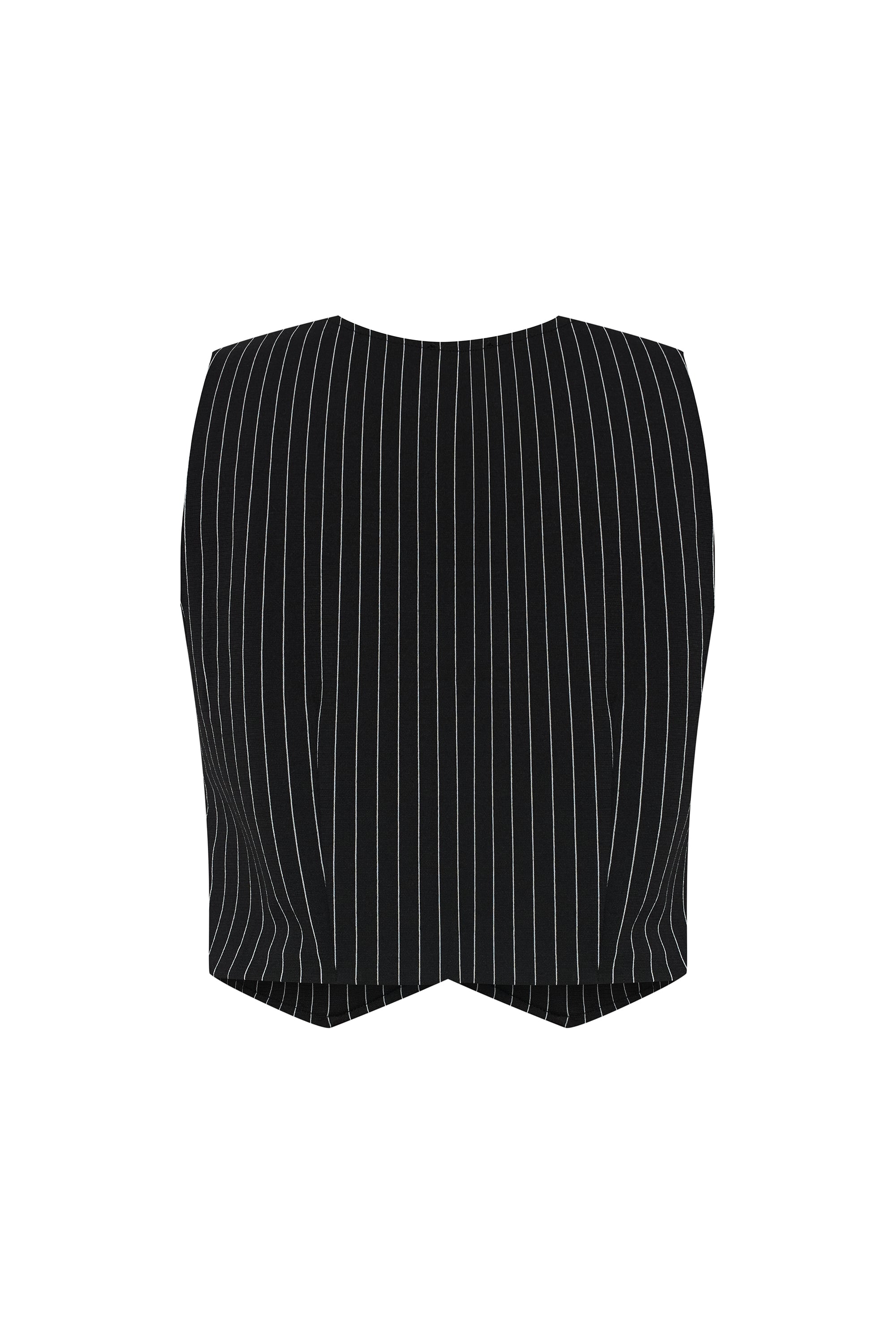 ÇİZGİLİ CASUAL YELEK