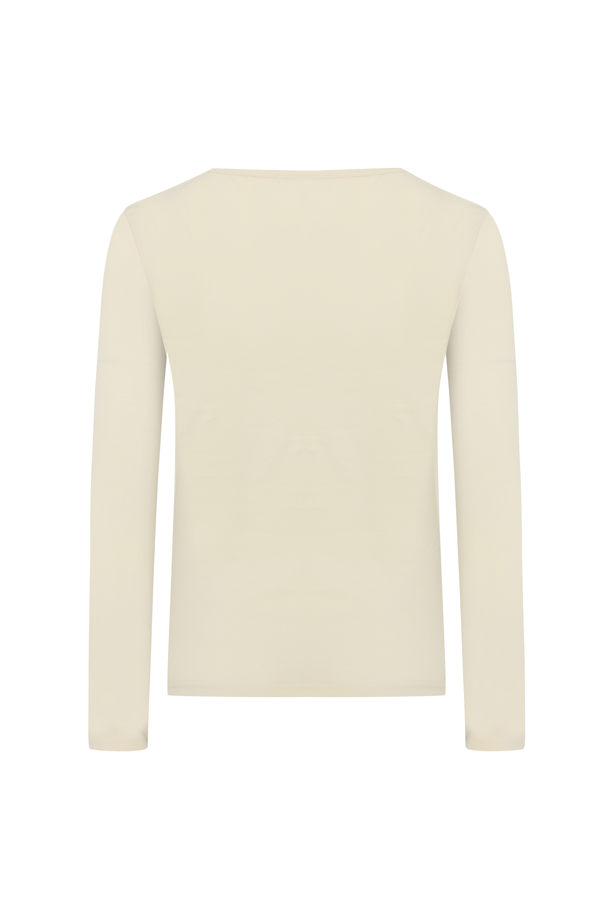 PAMUKLU UZUN KOLLU T-SHIRT