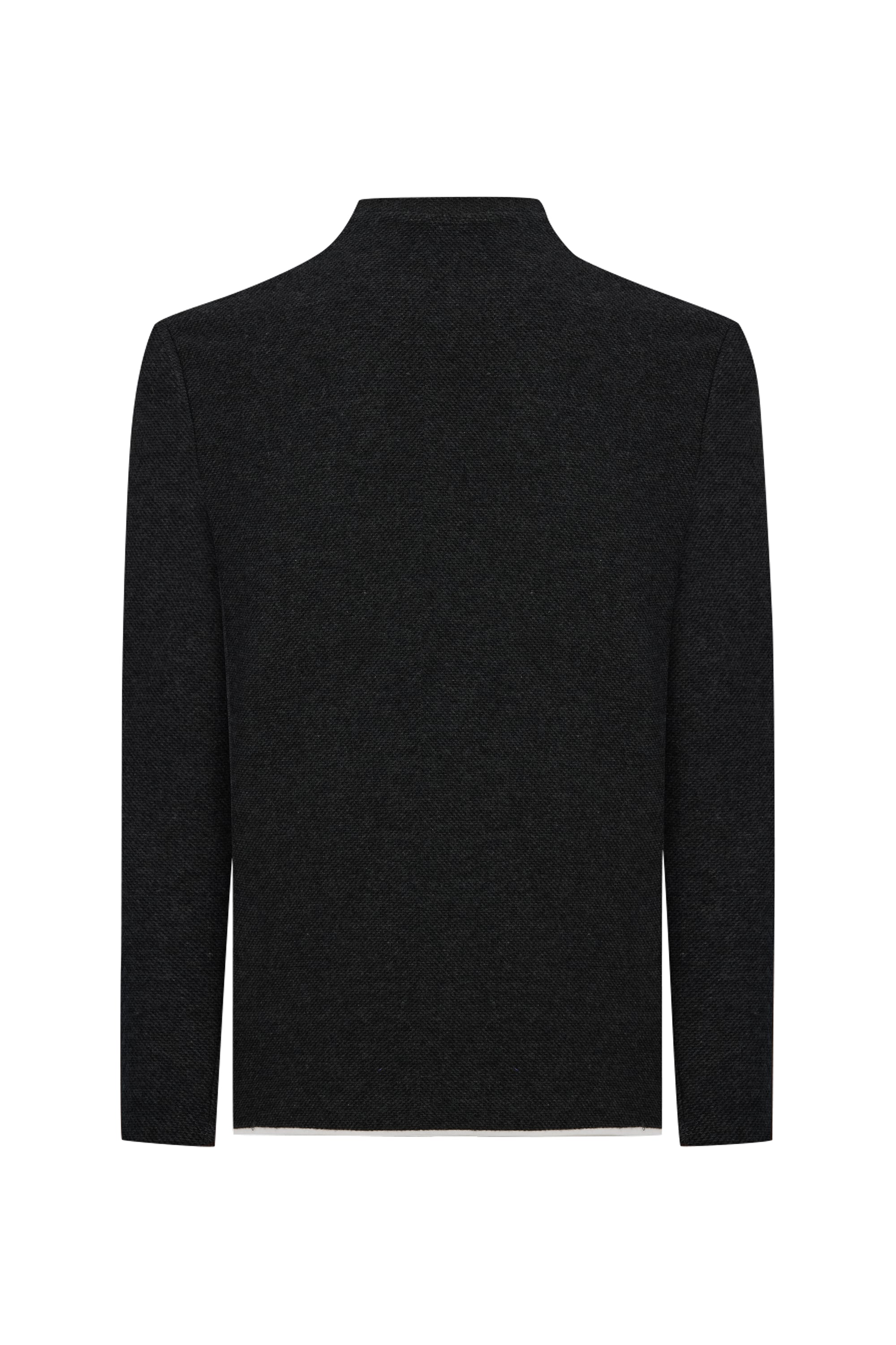 PAMUK KARIŞIMLI BİSİKLET YAKA SWEATSHIRT