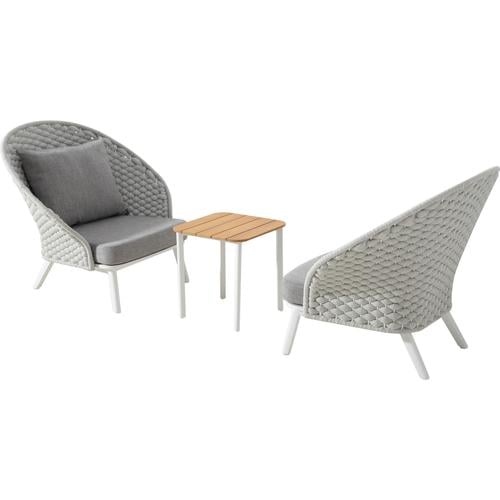  MALOW BISTRO SET GRİ