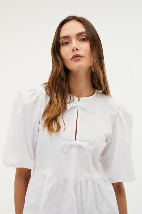 FIRFIRLI BAĞLAMALI BLUZ