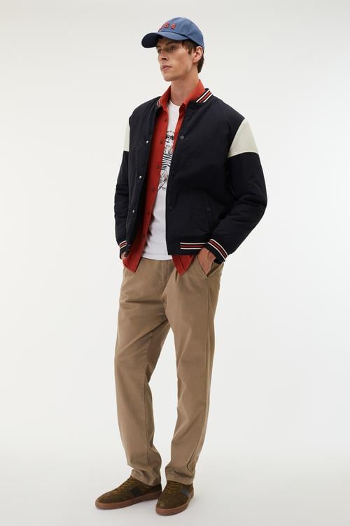 PİLELİ STRAIGHT FIT PANTOLON