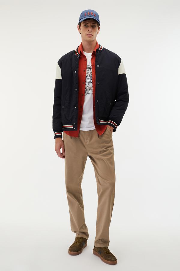 PİLELİ STRAIGHT FIT PANTOLON