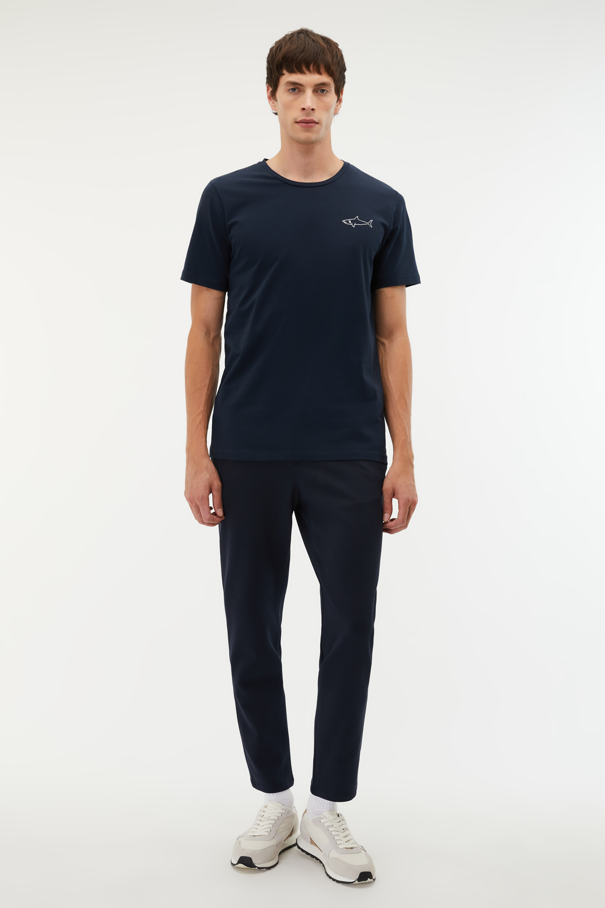 STRAIGHT FIT BELİ LASTİKLİ PANTOLON