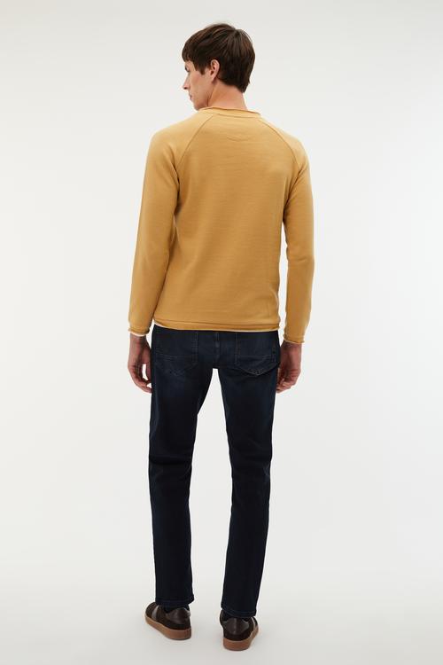  PAMUKLU BİSİKLET YAKA SWEATSHIRT