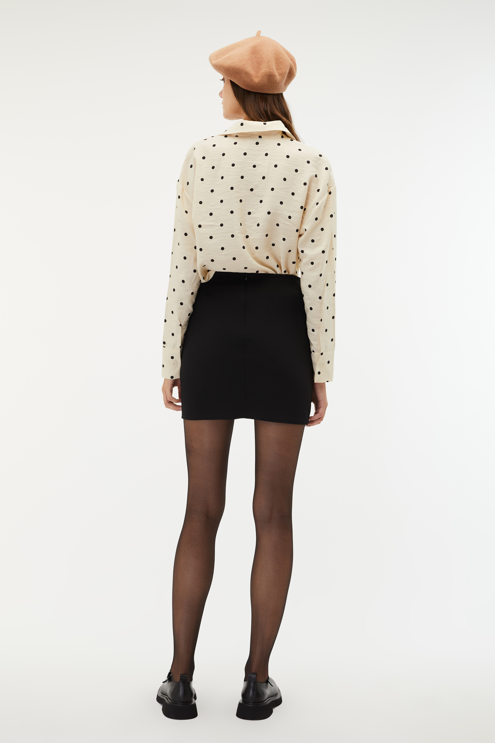 PUANTİYELİ REGULAR FIT CASUAL GÖMLEK