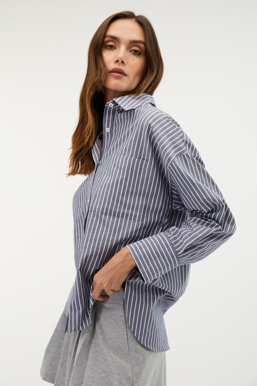  ÇİZGİLİ REGULAR FIT UZUN KOLLU GÖMLEK