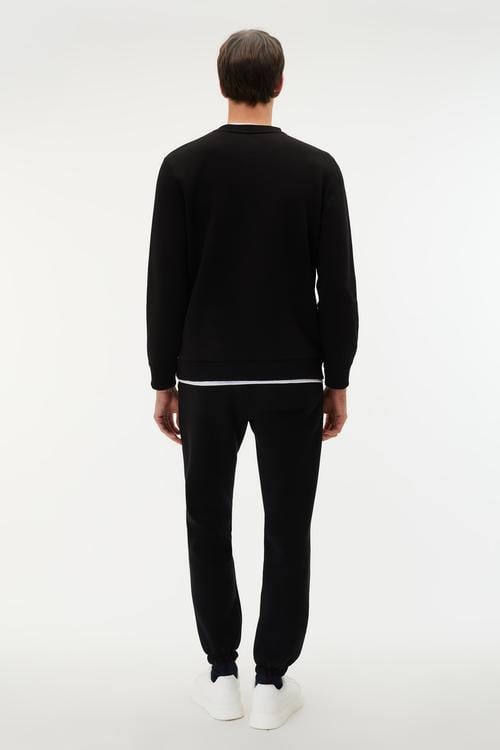  YAKA DETAYLI UZUN KOLLU SWEATSHIRT