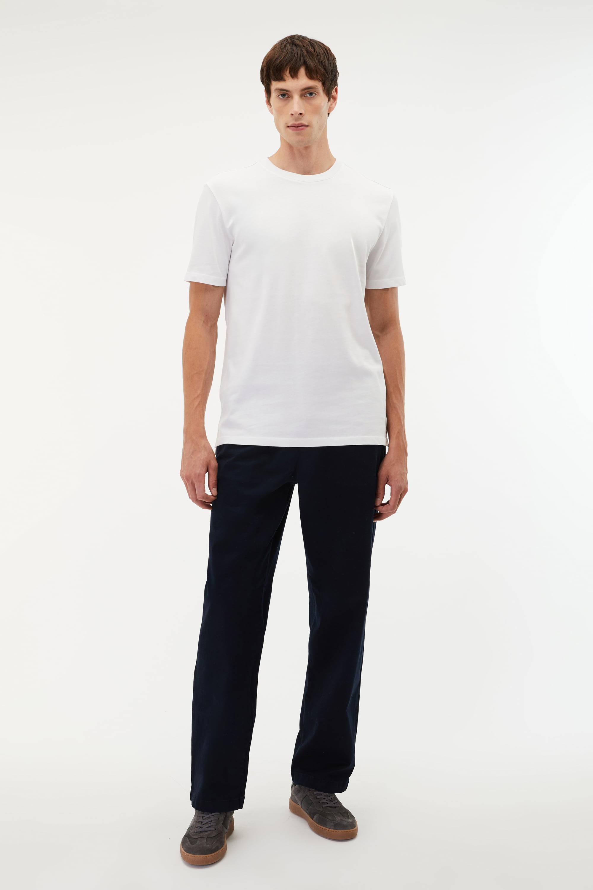 BİSİKLET YAKA OVERSIZE T-SHIRT