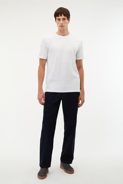  BİSİKLET YAKA OVERSIZE T-SHIRT