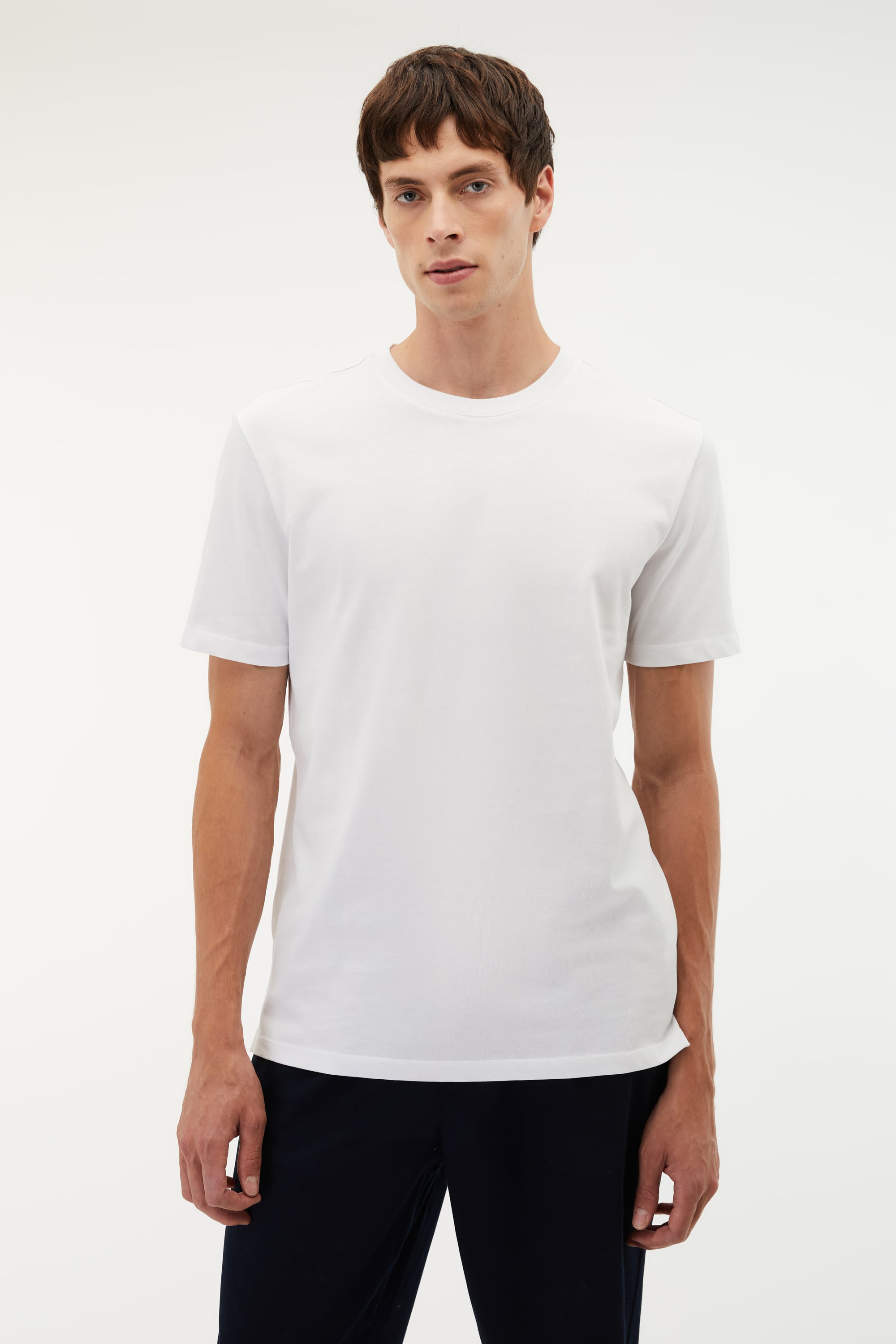BİSİKLET YAKA OVERSIZE T-SHIRT