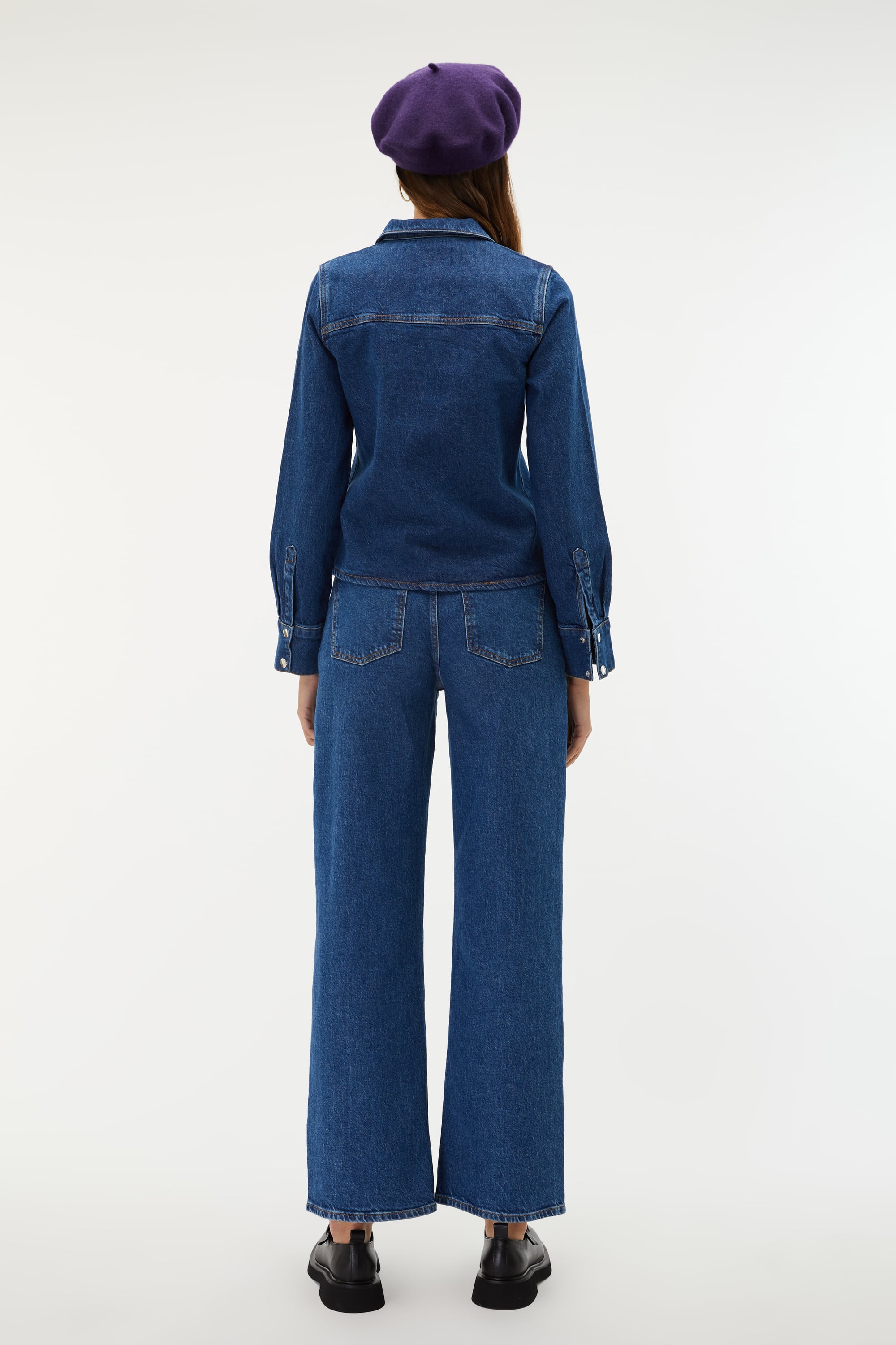 WIDE LEG JEAN PANTOLON