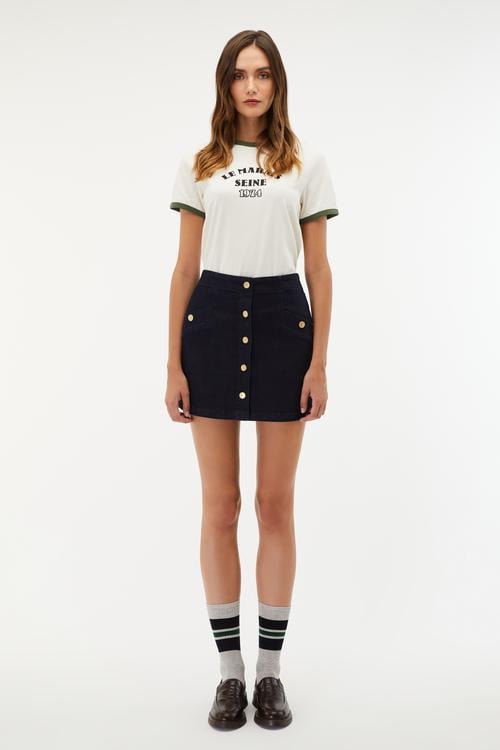  DÜĞMELİ MİNİ ETEK