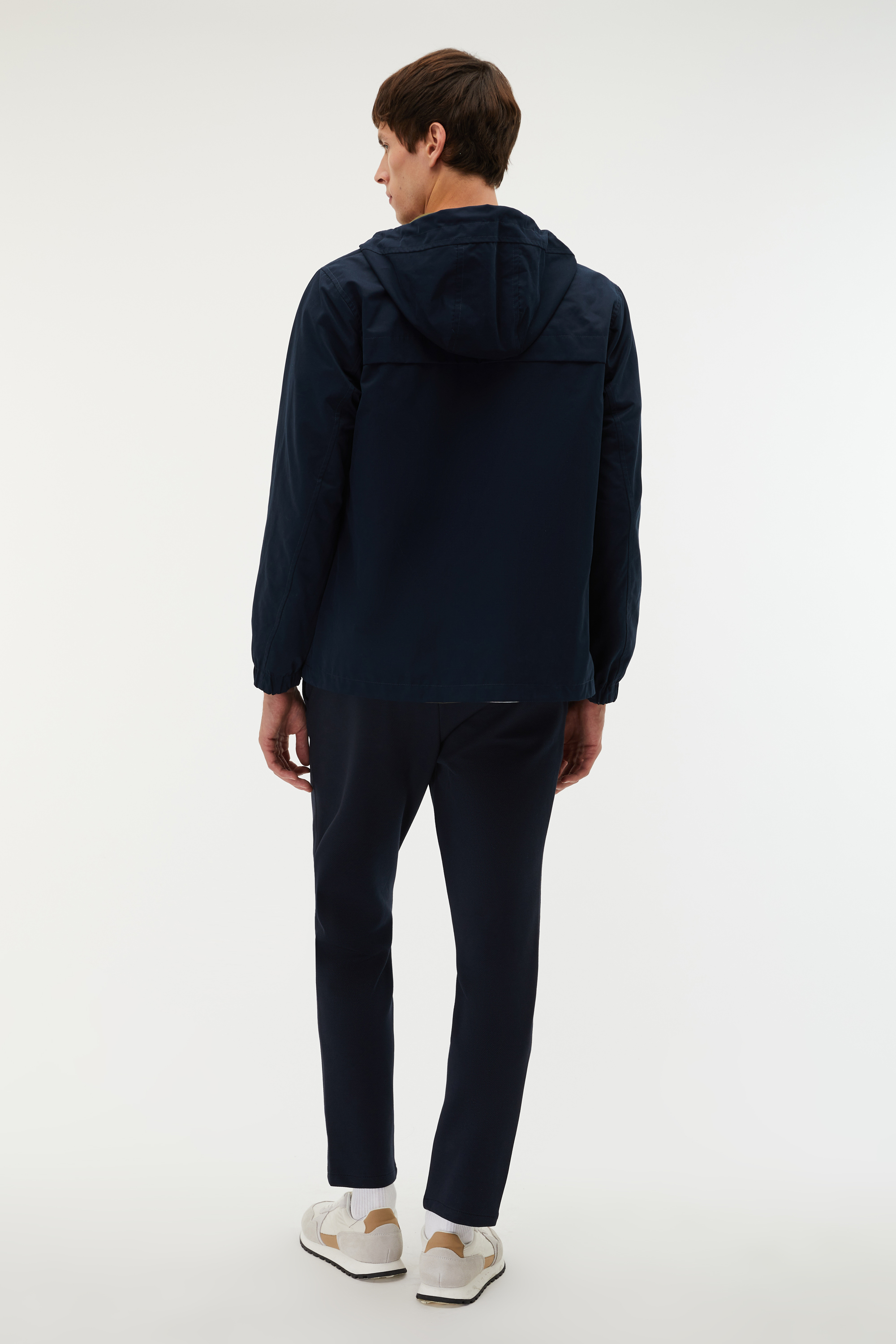 ÇİFT RENKLİ KAPÜŞONLU YAĞMURLUK