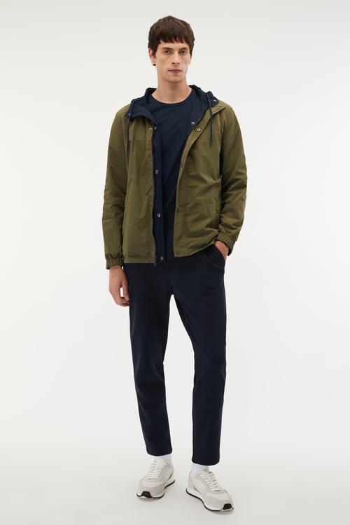  ÇİFT RENKLİ KAPÜŞONLU YAĞMURLUK