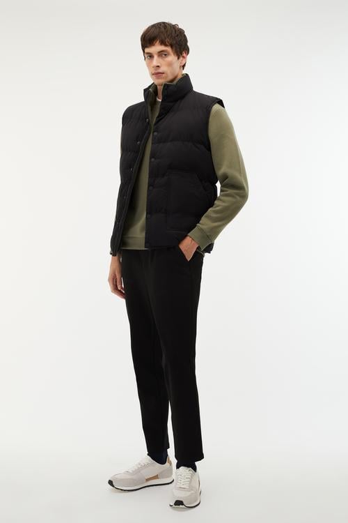  STRAIGHT FIT BELİ LASTİKLİ PANTOLON