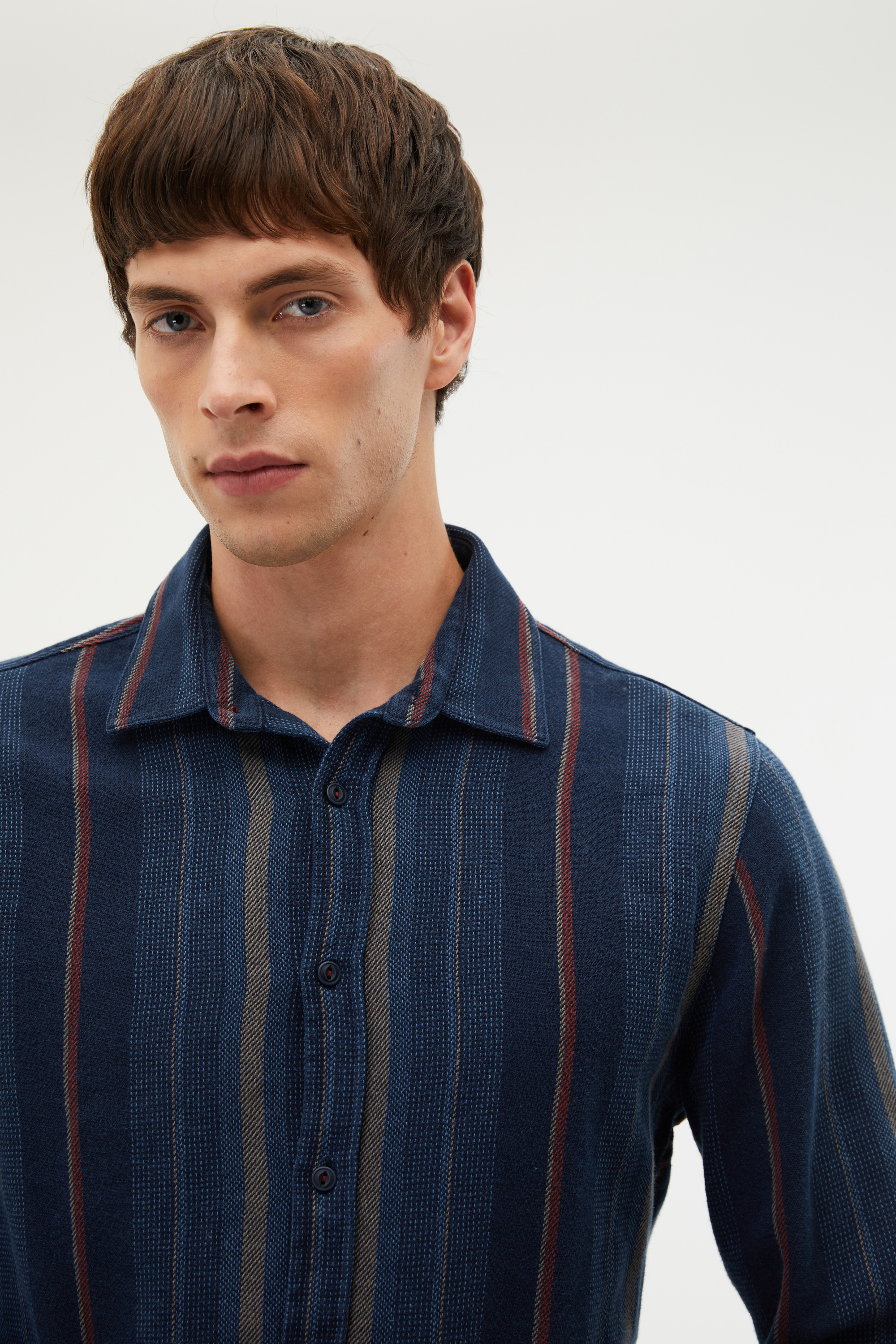 ÇİZGİLİ REGULAR FIT UZUN KOLLU GÖMLEK