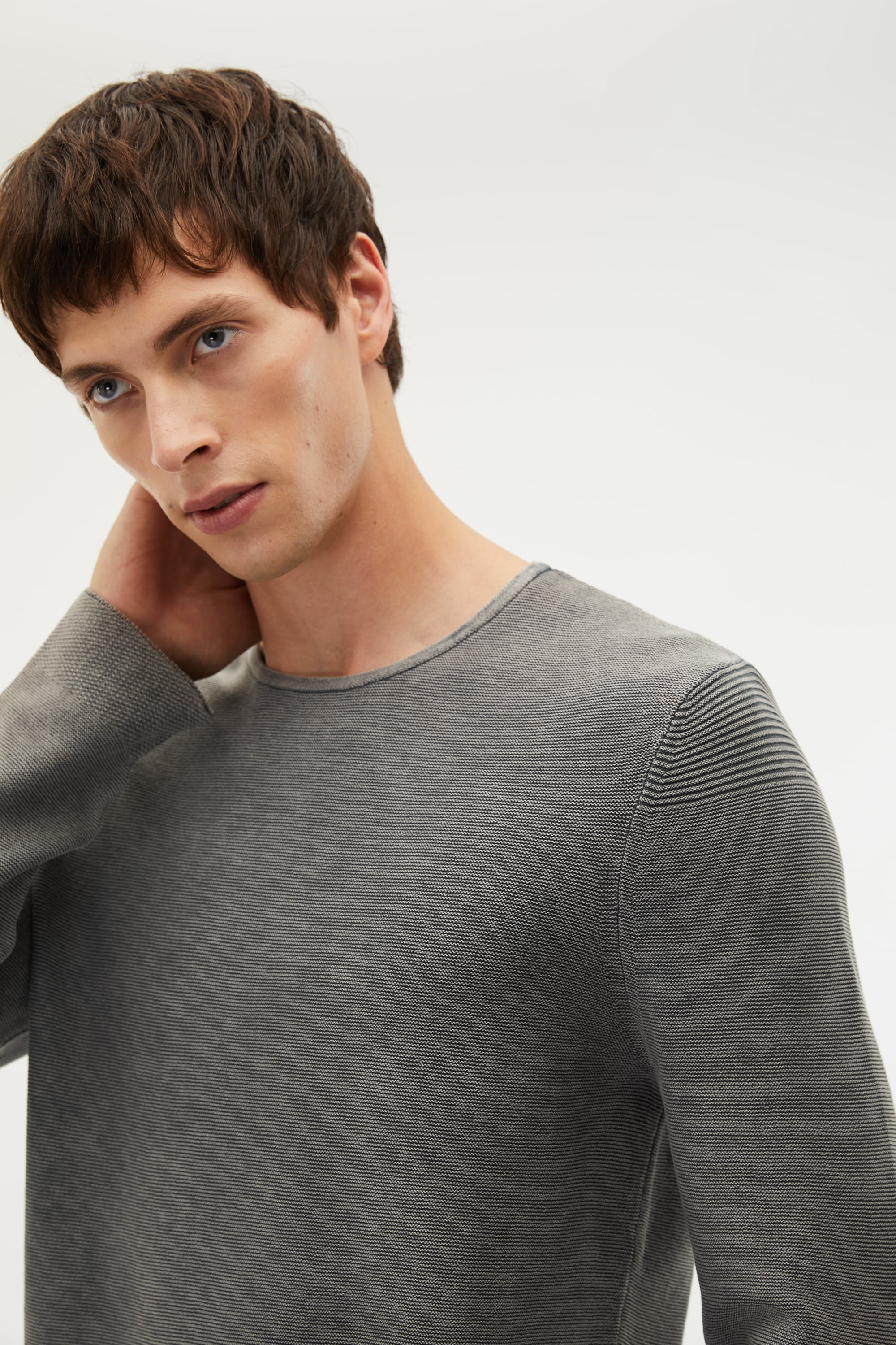 BİSİKLET YAKA REGULAR FIT KAZAK