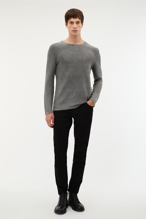 BİSİKLET YAKA REGULAR FIT KAZAK