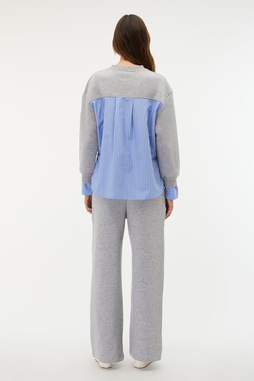 BELİ BAĞLAMALI WIDE LEG EŞOFMAN ALTI