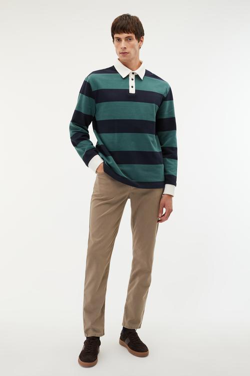 SLIM STRAIGHT FIT PANTOLON