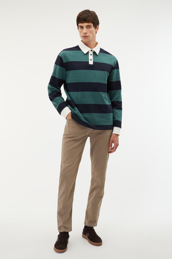 SLIM STRAIGHT FIT PANTOLON