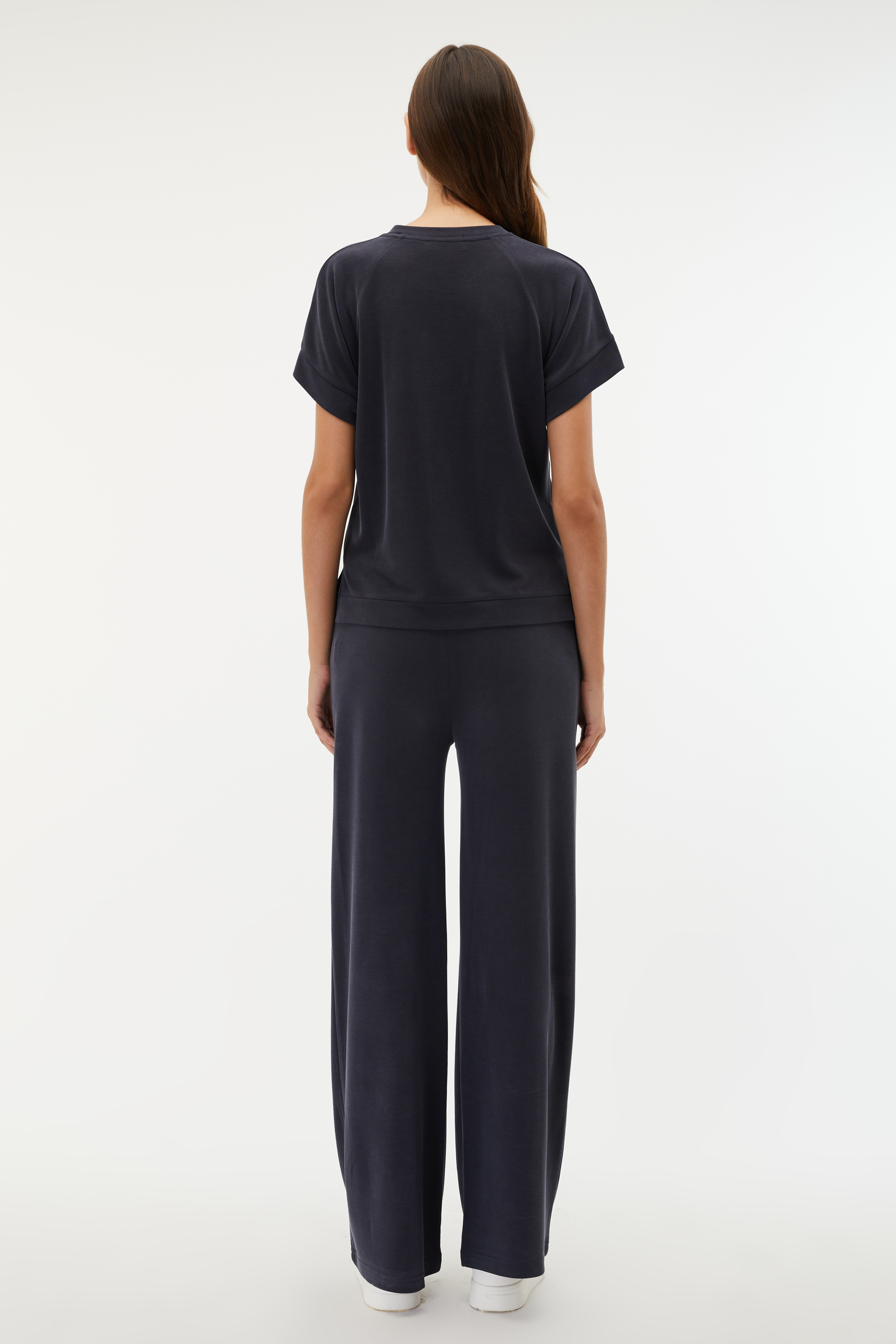 MODAL KARIŞIMLI WIDE LEG PANTOLON