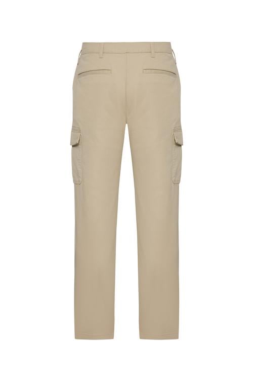  PAMUK KARIŞIMLI STRAIGHT FIT KARGO PANTOLON